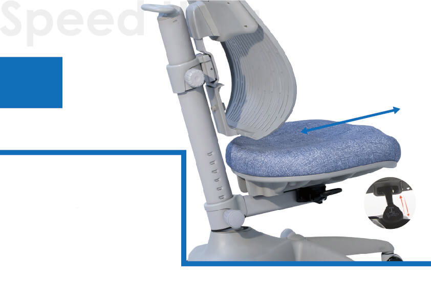 Seat sliding design